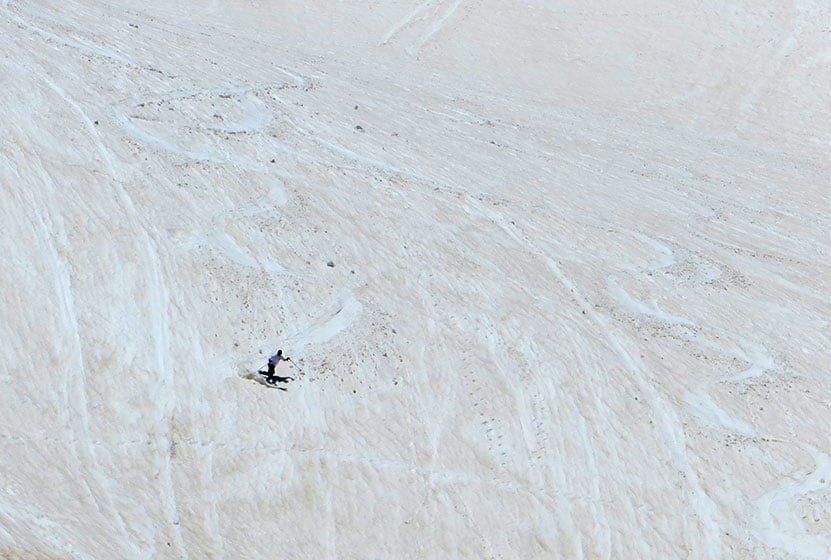 st marys glacier near idaho springs skiing june