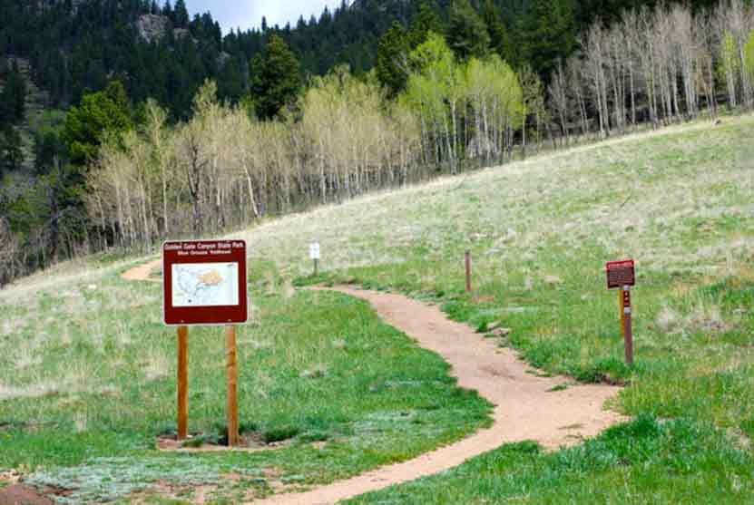 Blue Grouse Trailhead Golden Gate Colorado