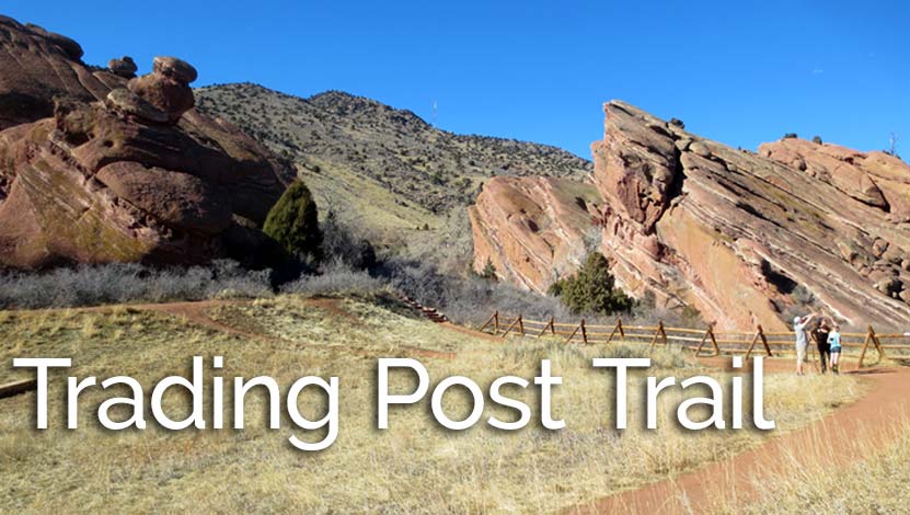 Trading Post Trail at Red Rocks Park