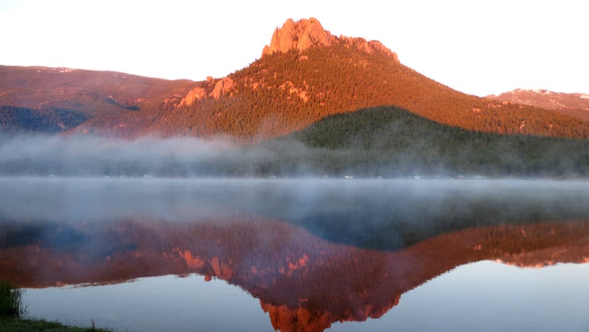 wellington-lake-sunrise