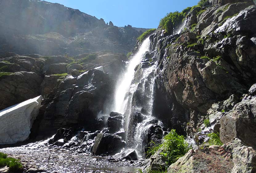 Timberline Falls Hike in Rocky Mountain National Park