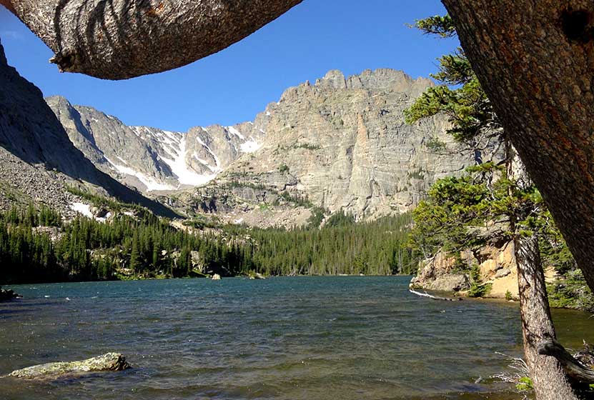 the loch rocky mountain national park header