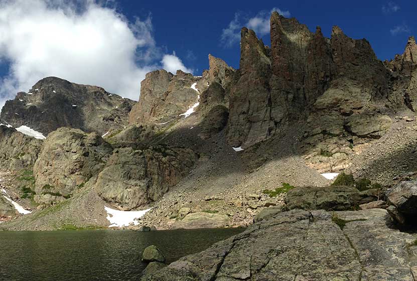 sharks tooth and sky pond