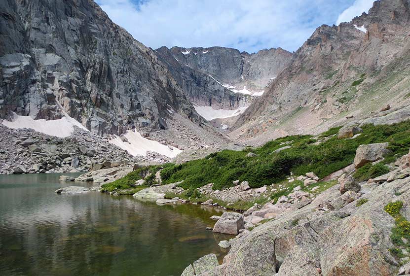 solitude lake rocky mountain national park header