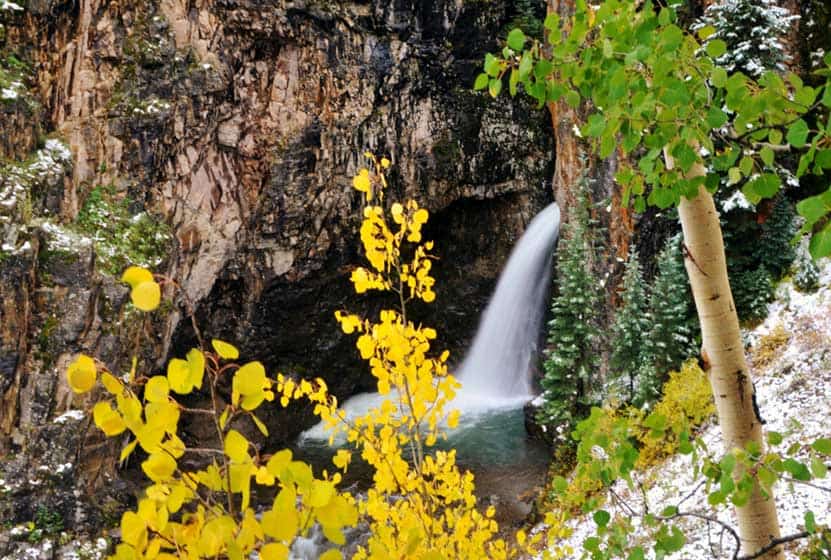Whitmore Falls Near Lake City, Colorado