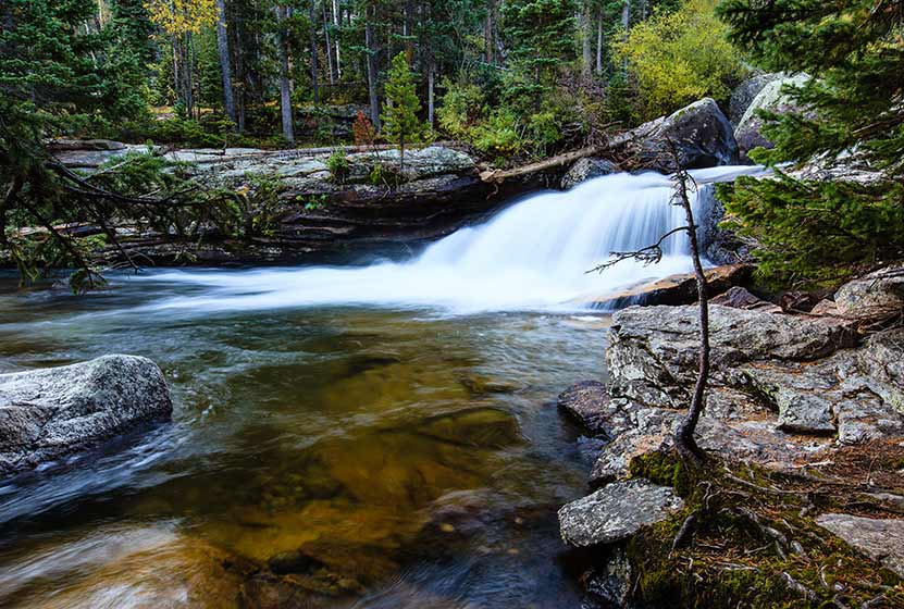 copeland falls rocky mountain national park header