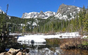 Fern Lake in Rocky Mountain National Park