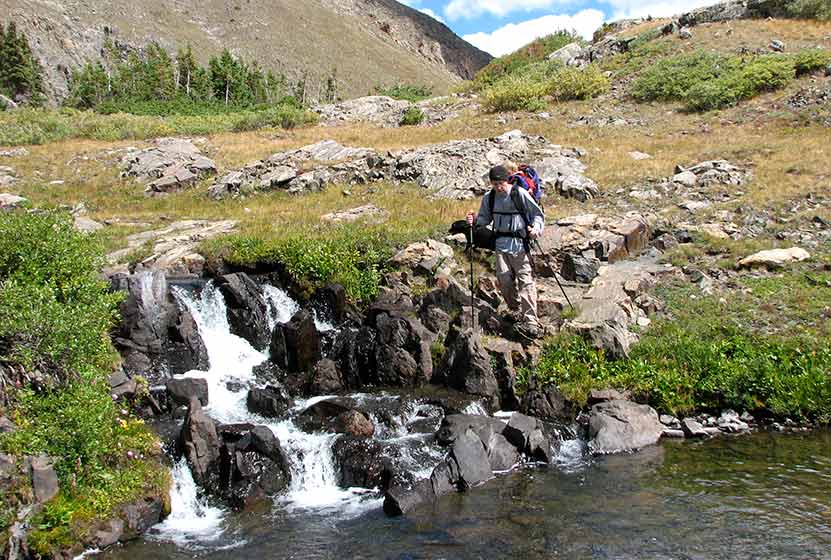 cascade spilling out of Lower Mohawk lake