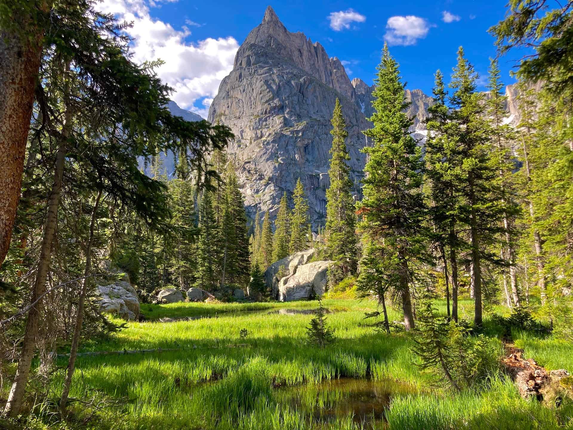 Crater Lake hike via Mirror Lake Indian Peaks Wilderness