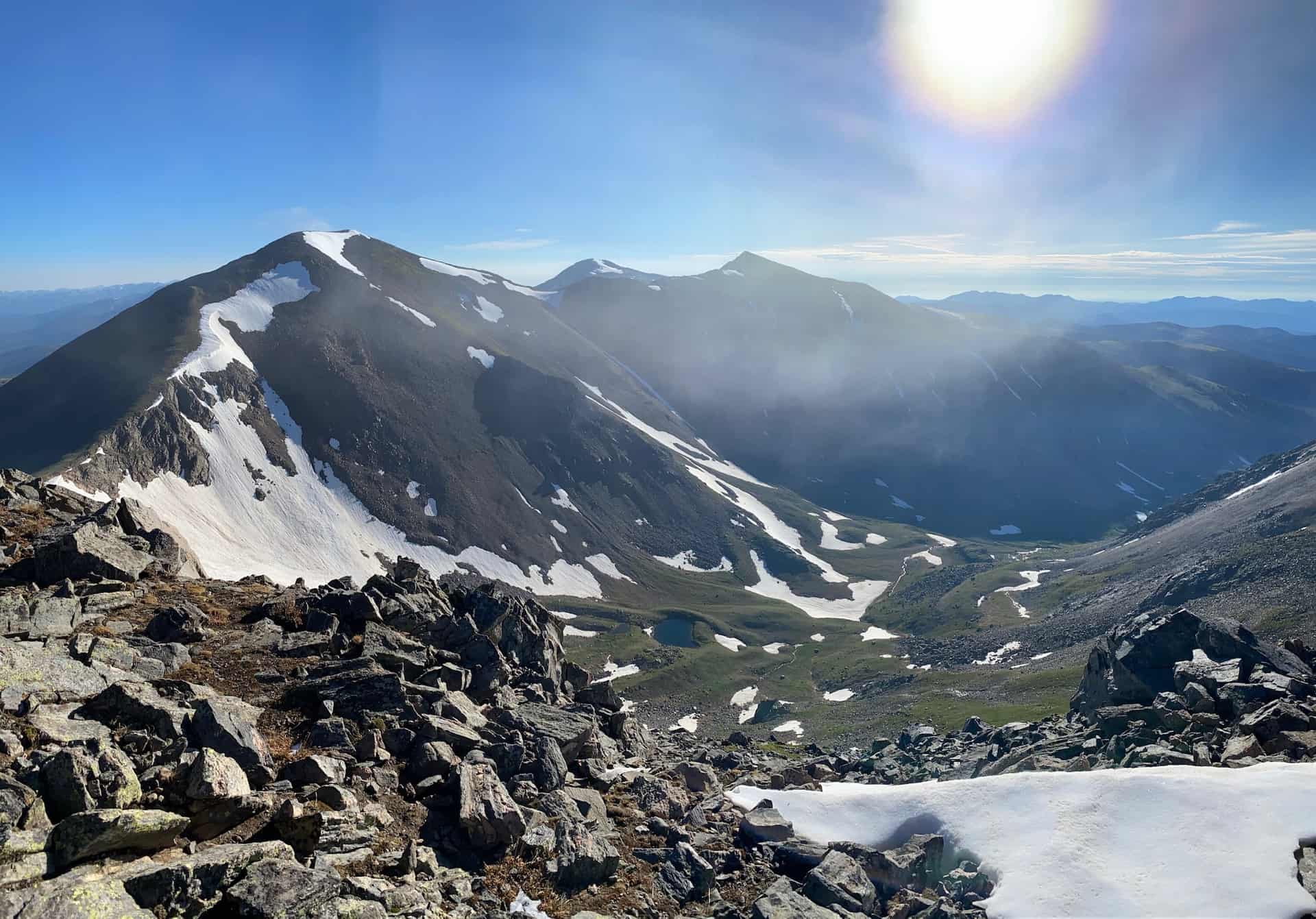 mt. eva viewing parry peak