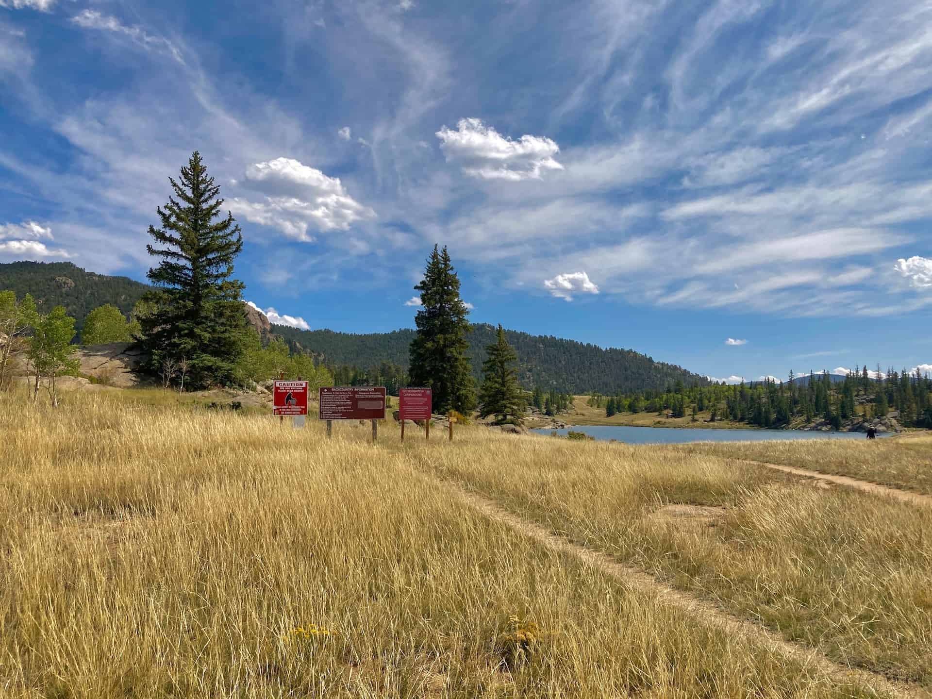 eleven mile coyote ridge trailhead